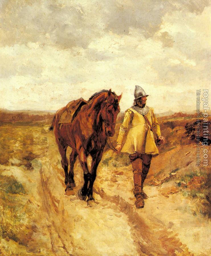 Jean-Louis Ernest Meissonier : A Man of Arms and His Horse